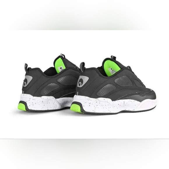 Osiris Graff Skate Shoes Black Lime - Picture 1 of 7